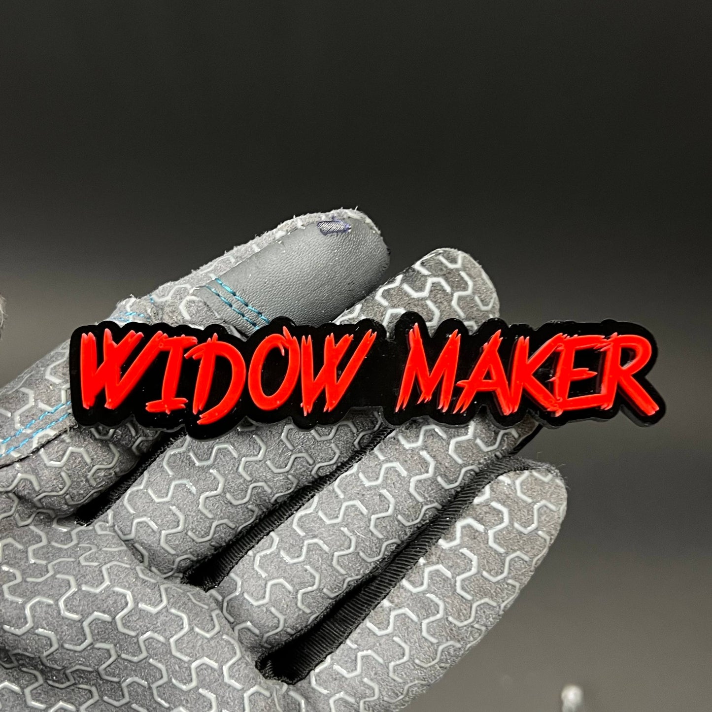 1PC WIDOW MAKER 3D Acrylic Badge - Car Truck Emblem Fender Sticker