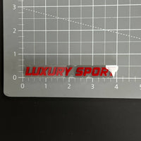 1PC LUXURY SPORT 3D Acrylic Badge - Car Truck Emblem Fender Sticker