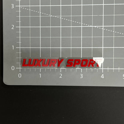 1PC LUXURY SPORT 3D Acrylic Badge - Car Truck Emblem Fender Sticker