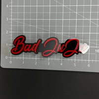 1PC Bad JuJu 3D Acrylic Badge - Car Truck Emblem Fender Tailgate Trunk Sticker