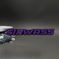 1PC SIRWASS 3D Acrylic Badge - Car Truck Emblem Fender Tailgate Trunk Sticker