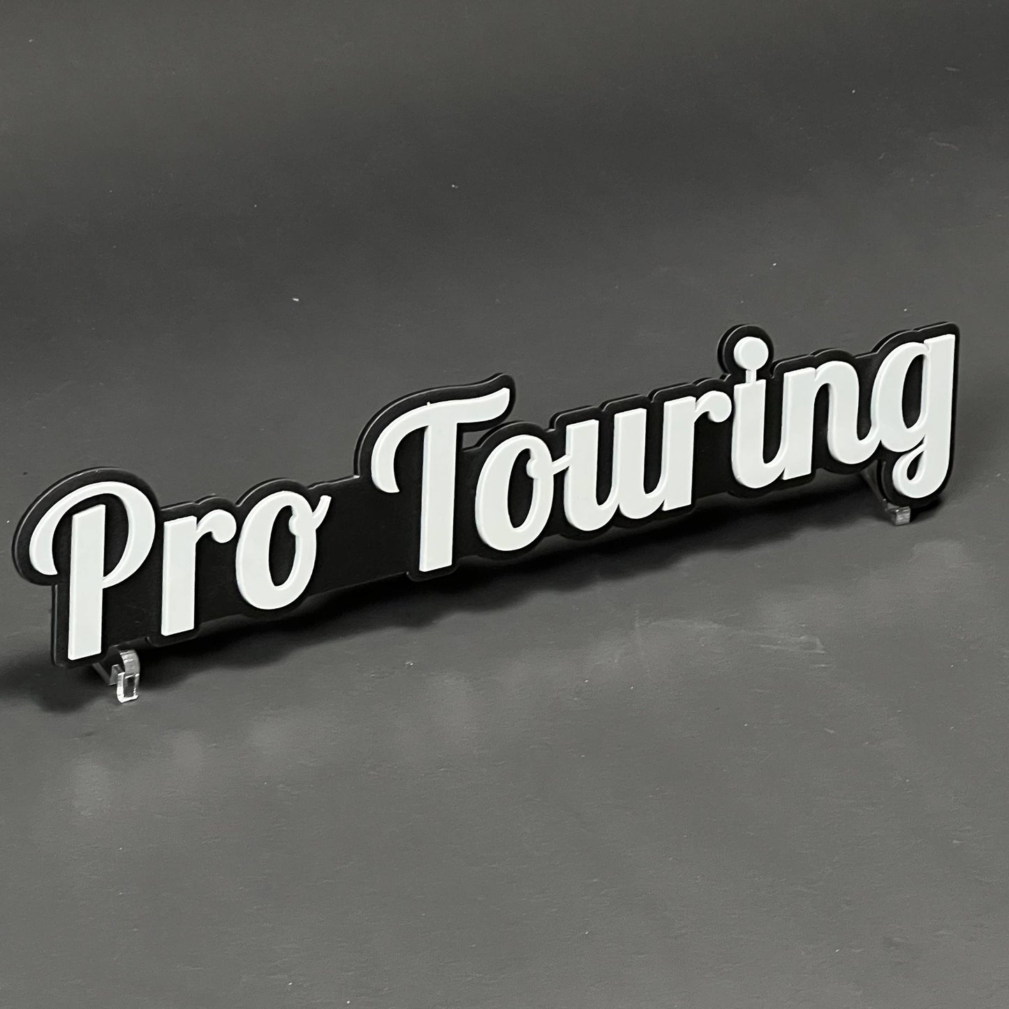 1PC Pro Touring 3D Acrylic Badge - Car Truck Emblem Fender Sticker