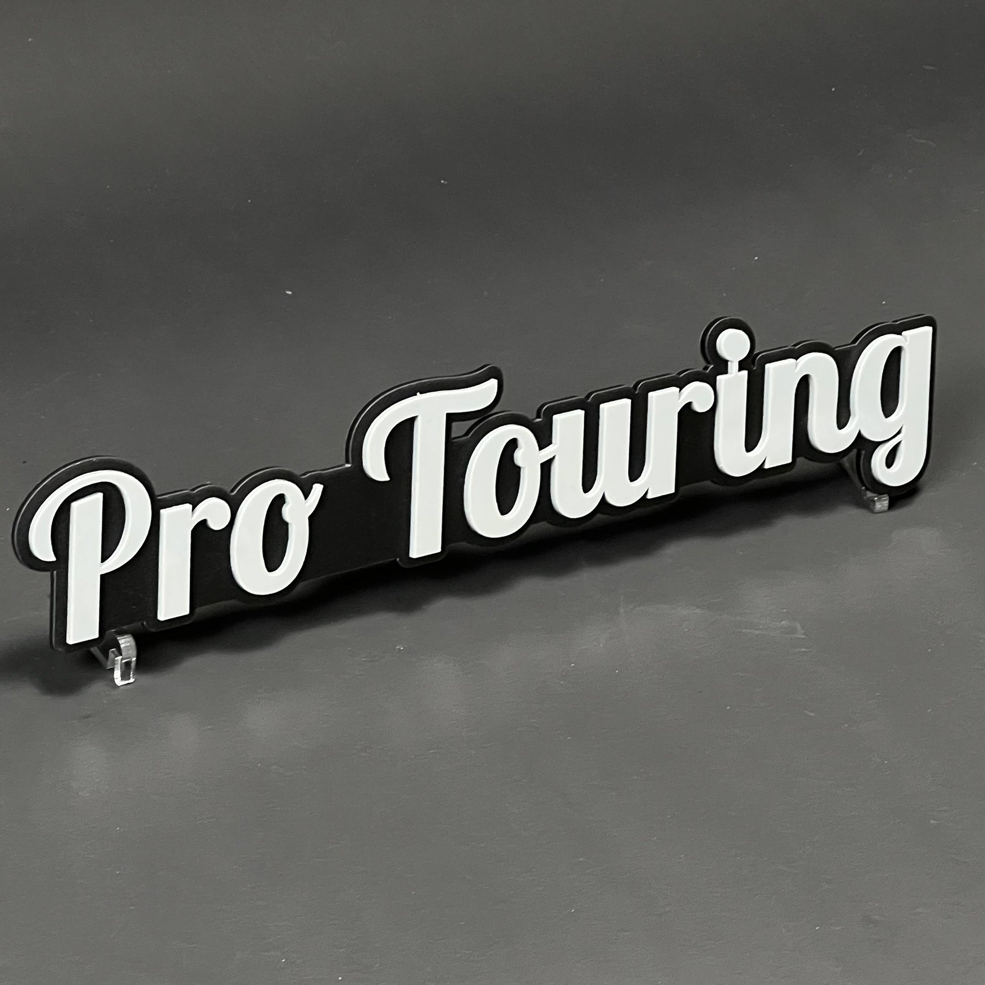 1PC Pro Touring 3D Acrylic Badge - Car Truck Emblem Fender Sticker