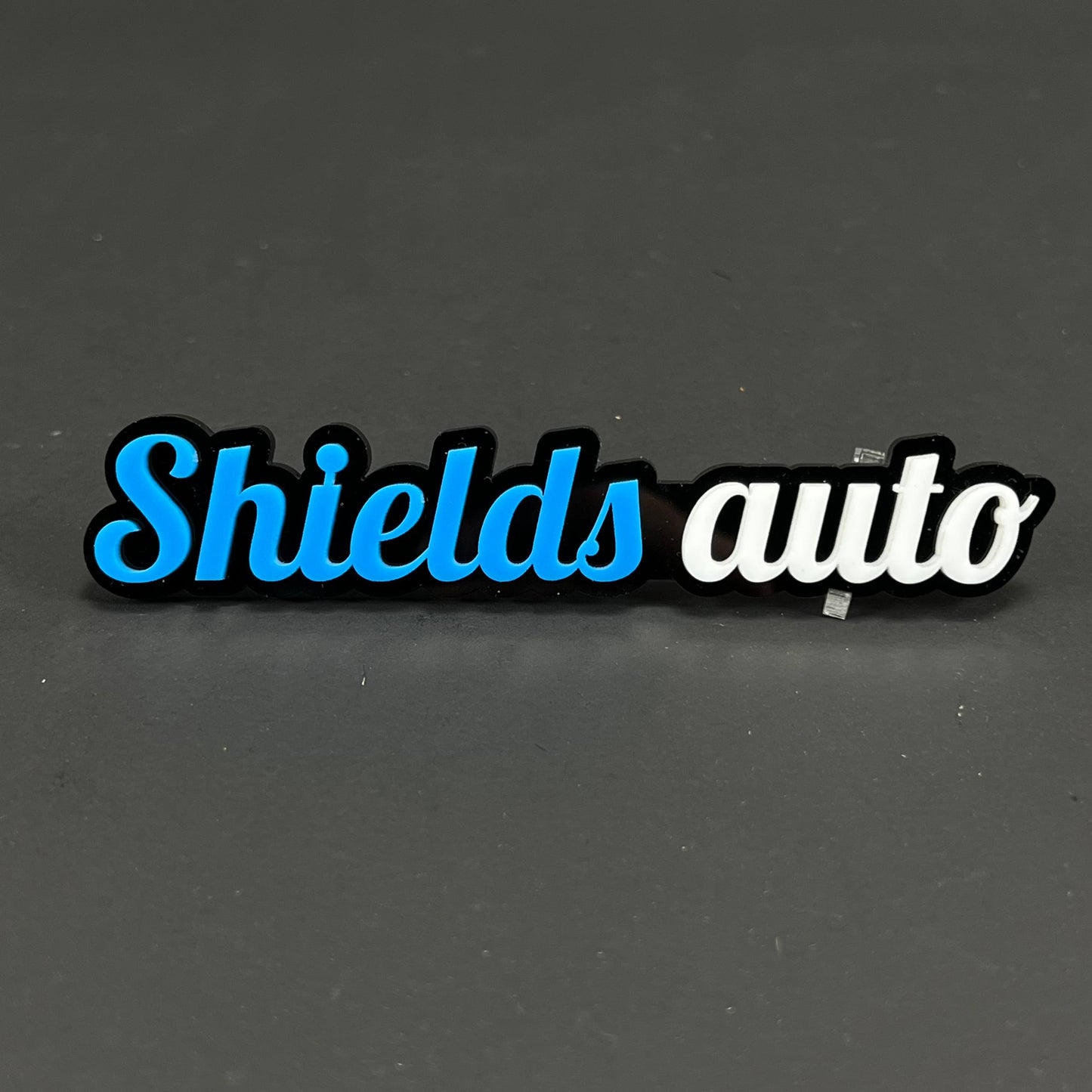 1PC Shields auto 3D Acrylic Badge - Car Truck Emblem Fender Sticker