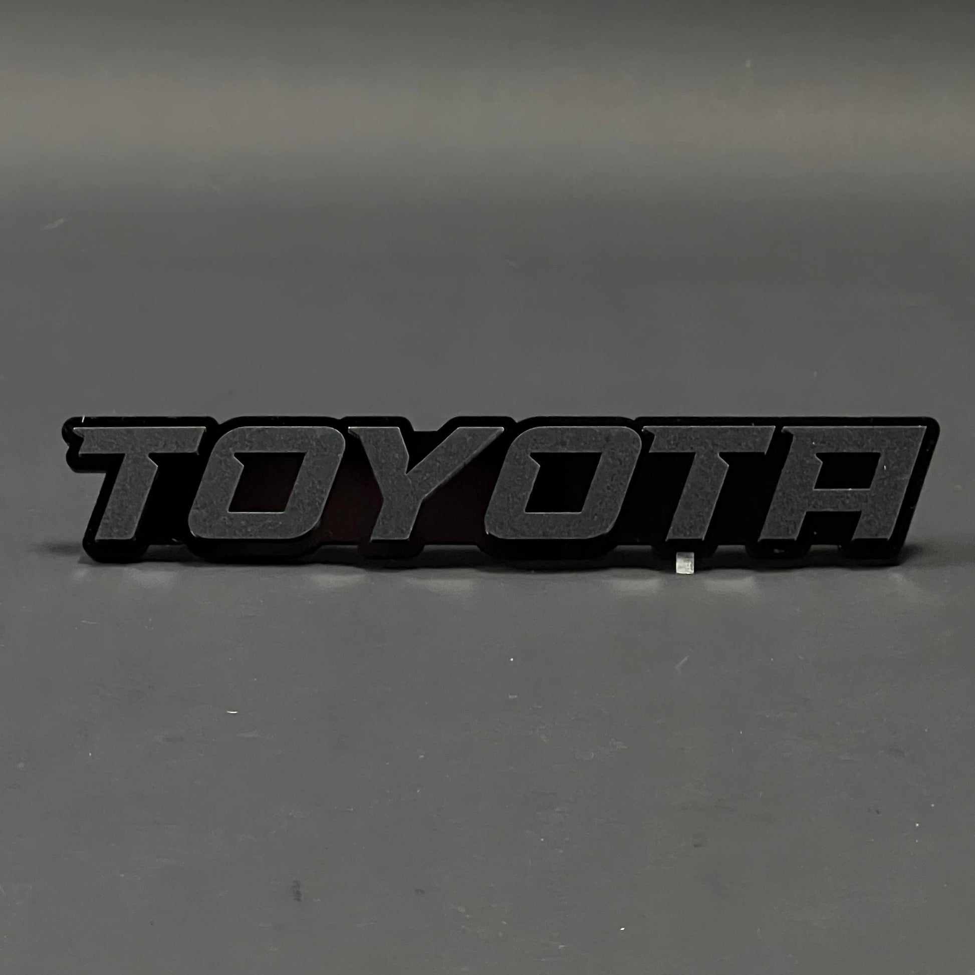1PC TOYOTA 3D Acrylic Badge - Car Truck Emblem Fender Tailgate Trunk Sticker