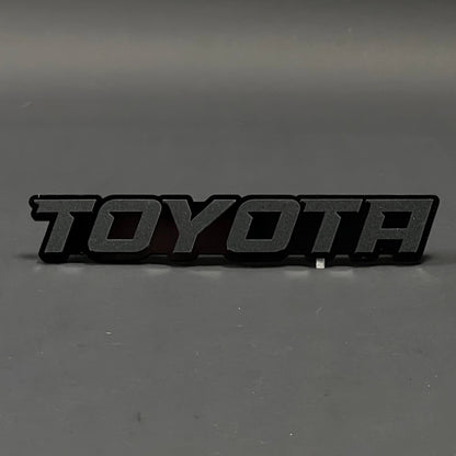 1PC TOYOTA 3D Acrylic Badge - Car Truck Emblem Fender Tailgate Trunk Sticker