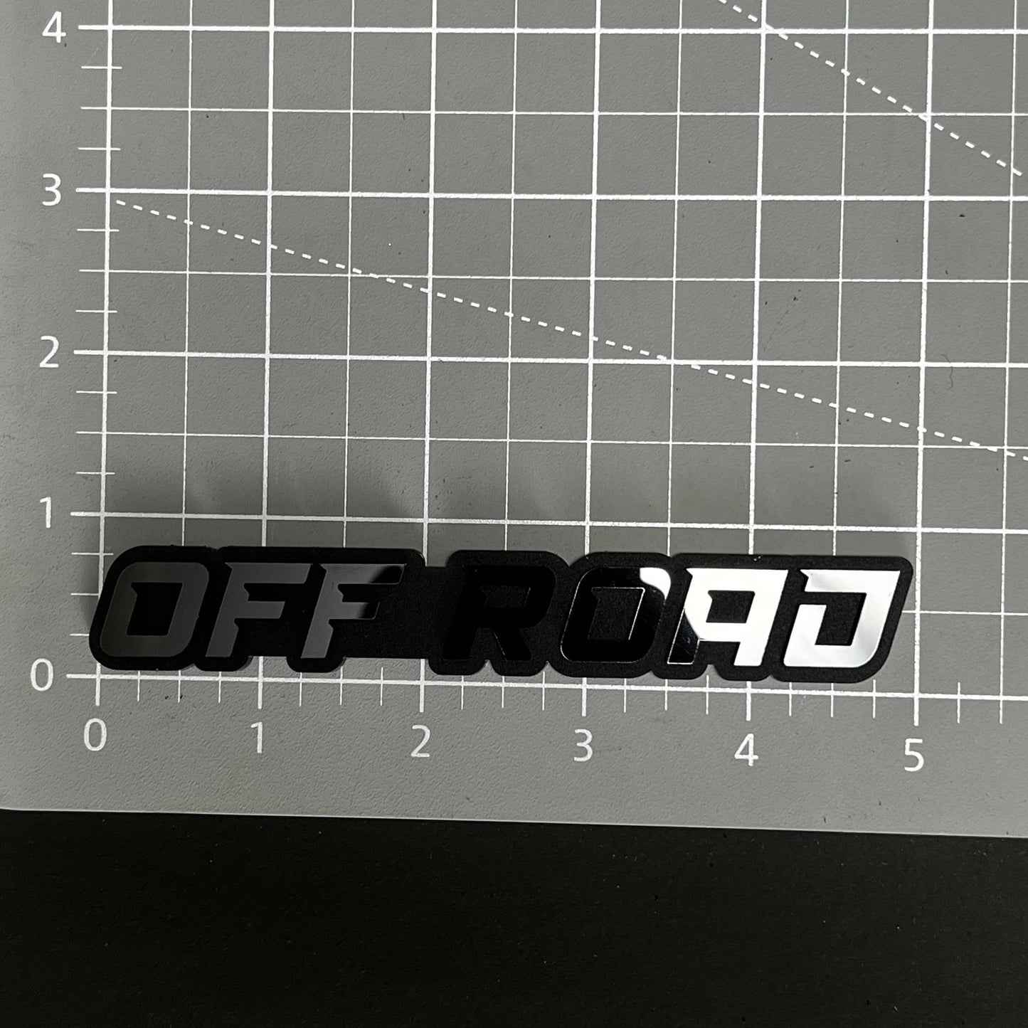 1PC OFF ROAD 3D Acrylic Badge - Car Truck Emblem Fender Tailgate Trunk Sticker
