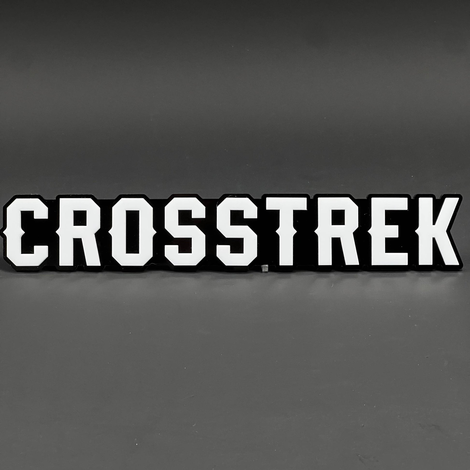 1PC CROSSTREK 3D Acrylic Badge - Car Truck Emblem Fender Tailgate Trunk Sticker