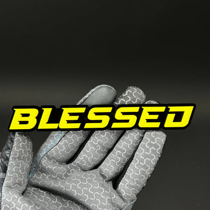 1PC BLESSED 3D Acrylic Badge - Car Truck Emblem Fender Tailgate Trunk Sticker
