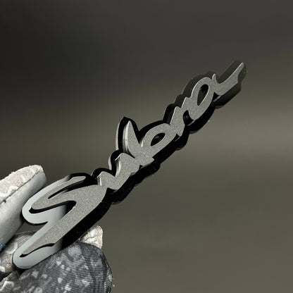 1PC Supra 3D Acrylic Badge - Car Truck Emblem Fender Tailgate Trunk Sticker