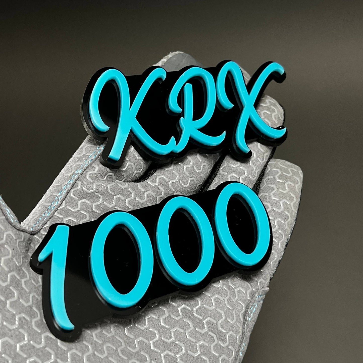 1PC KRX 1000 3D Acrylic Badge - Car Truck Emblem Fender Tailgate Trunk Sticker