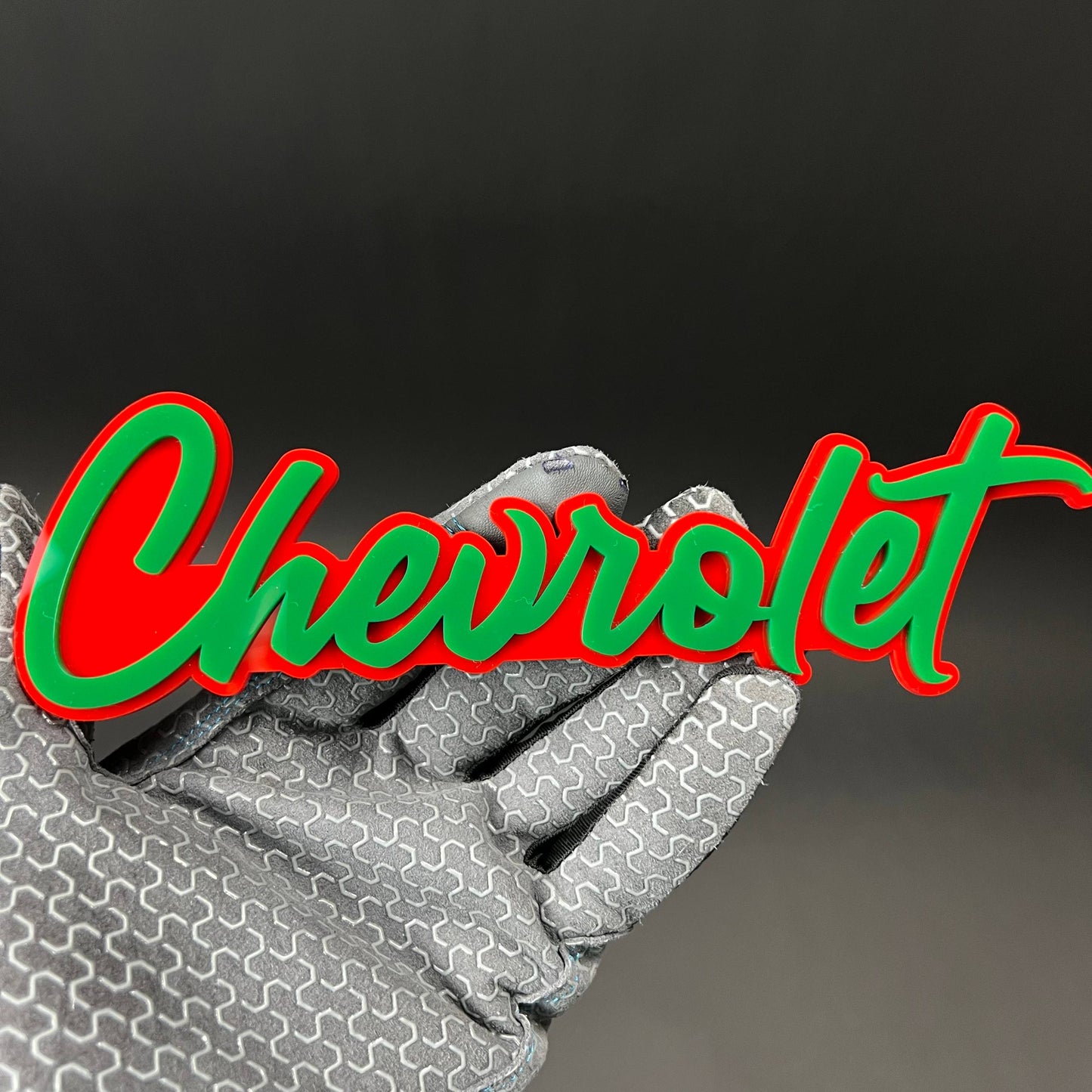 1PC Chevrolet 3D Acrylic Badge - Car Truck Emblem Fender Tailgate Trunk Sticker