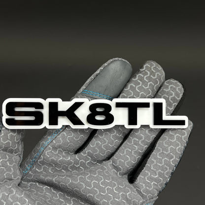 1PC SK8TL 3D Acrylic Badge - Car Truck Emblem Fender Tailgate Trunk Sticker