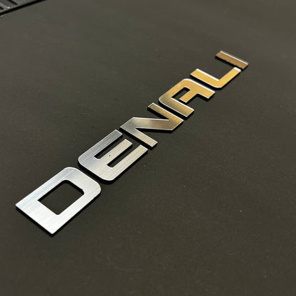 1PC DENALI 3D Acrylic Badge - Car Truck Emblem Fender Tailgate Trunk Sticker