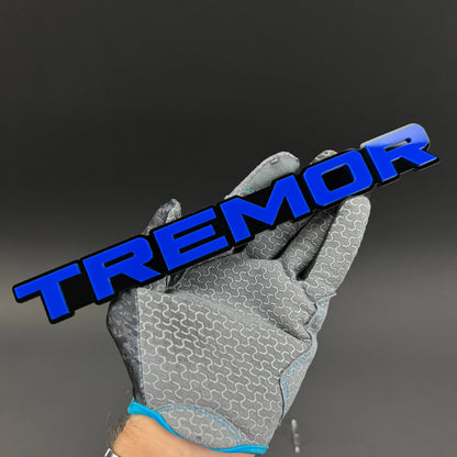 1PC TREMOR 3D Acrylic Badge - Car Truck Emblem Fender Tailgate Trunk Sticker