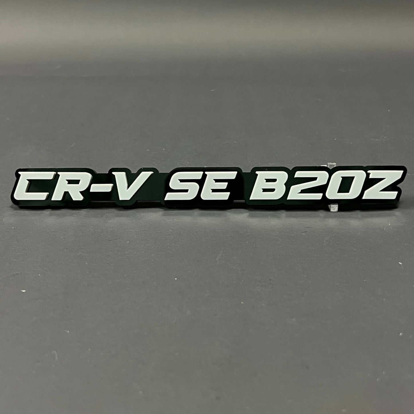 1PC CR-V SE B20Z 3D Acrylic Badge - Car Truck Emblem Fender Sticker