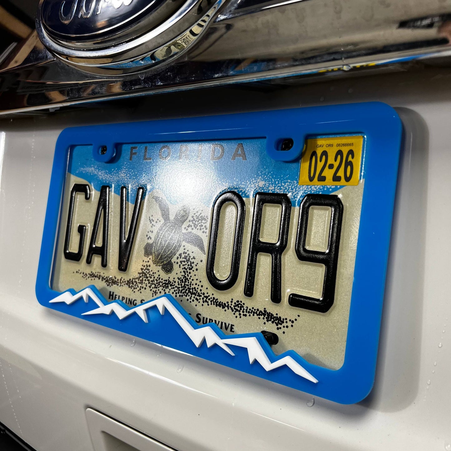 1PC GAV OR9 3D Acrylic Badge - Car Truck Emblem Fender Tailgate Trunk Sticker