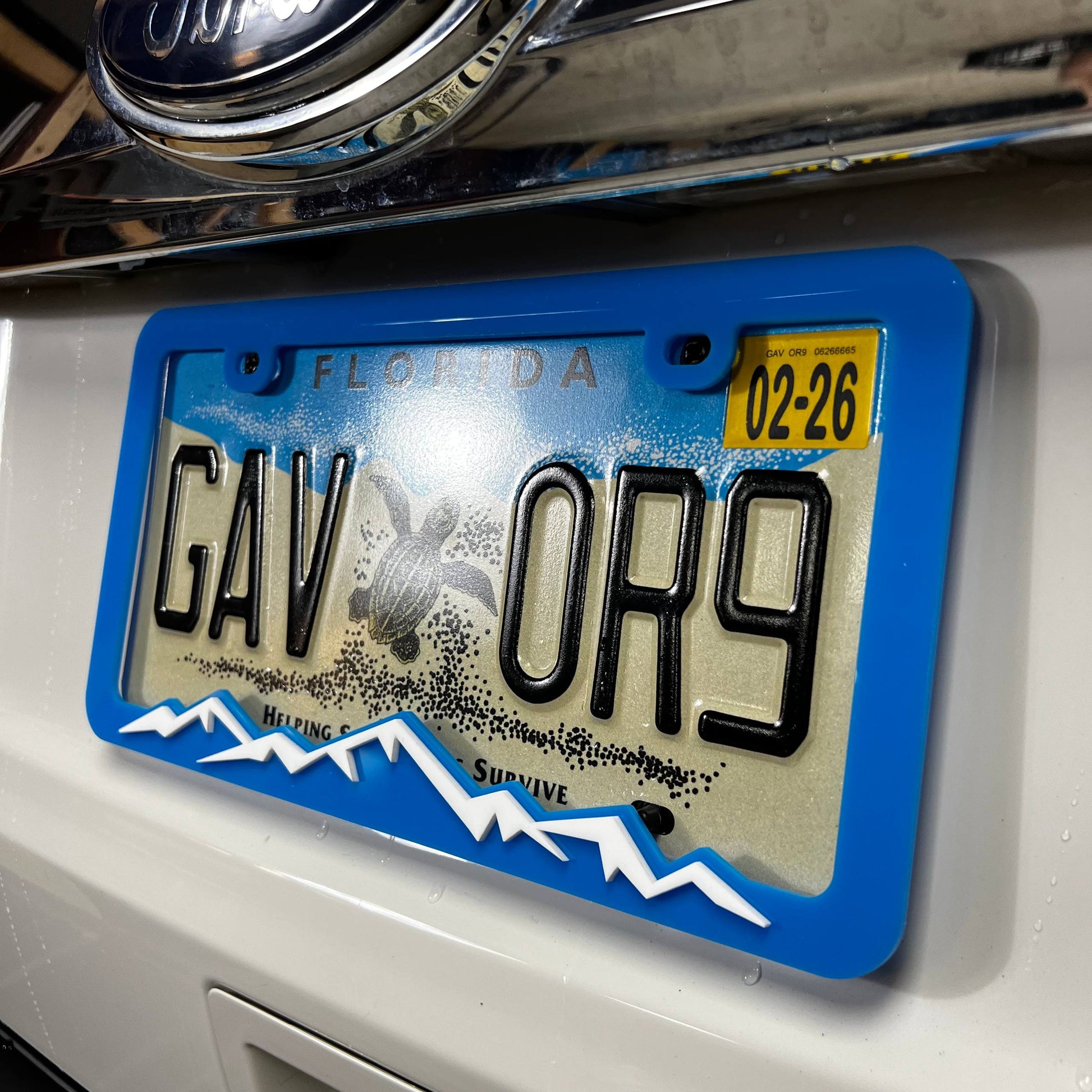 1PC GAV OR9 3D Acrylic Badge - Car Truck Emblem Fender Tailgate Trunk Sticker