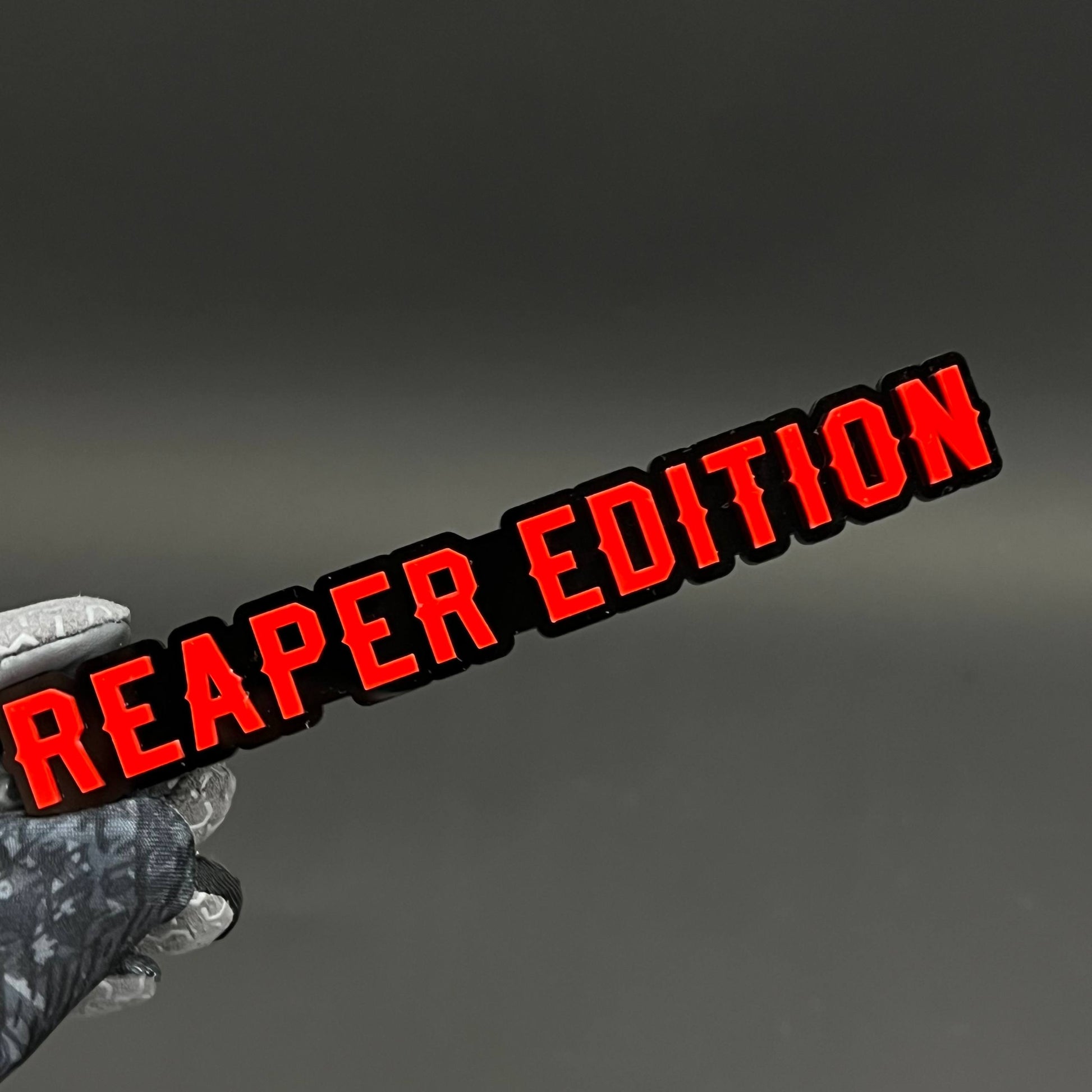 1PC REAPER EDITION 3D Acrylic Badge - Car Truck Emblem Fender Sticker