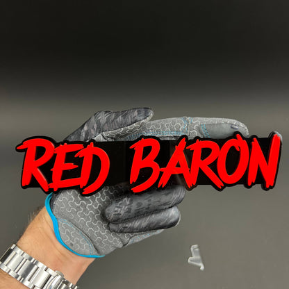 1PC RED BARON 3D Acrylic Badge - Car Truck Emblem Fender Tailgate Trunk Sticker