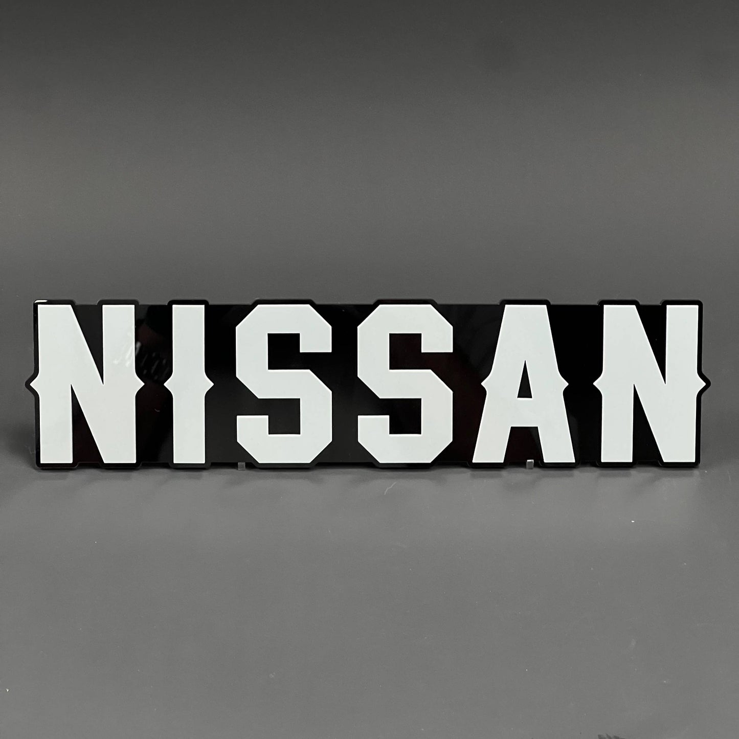 1PC NISSAN 3D Acrylic Badge - Car Truck Emblem Fender Tailgate Trunk Sticker