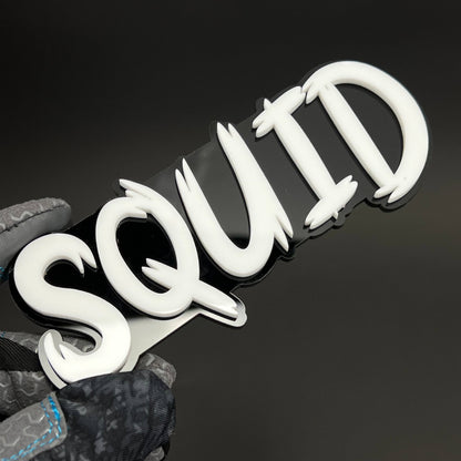 1PC SQUID 3D Acrylic Badge - Car Truck Emblem Fender Tailgate Trunk Sticker