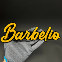 1PC Barbelio 3D Acrylic Badge - Car Truck Emblem Fender Tailgate Trunk Sticker