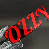 1PC OZZY 3D Acrylic Badge - Car Truck Emblem Fender Tailgate Trunk Sticker