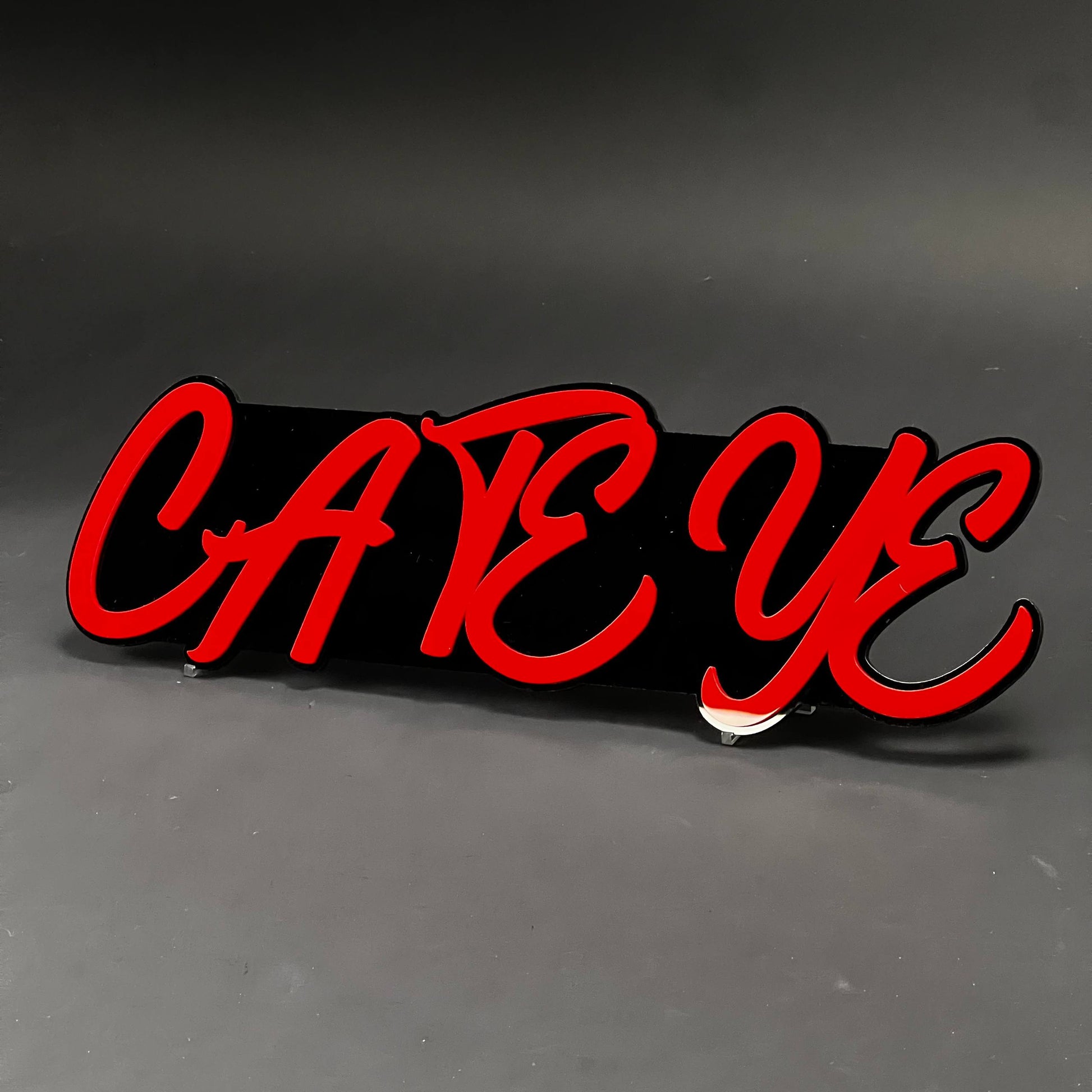 1PC CATEYE 3D Acrylic Badge - Car Truck Emblem Fender Tailgate Trunk Sticker