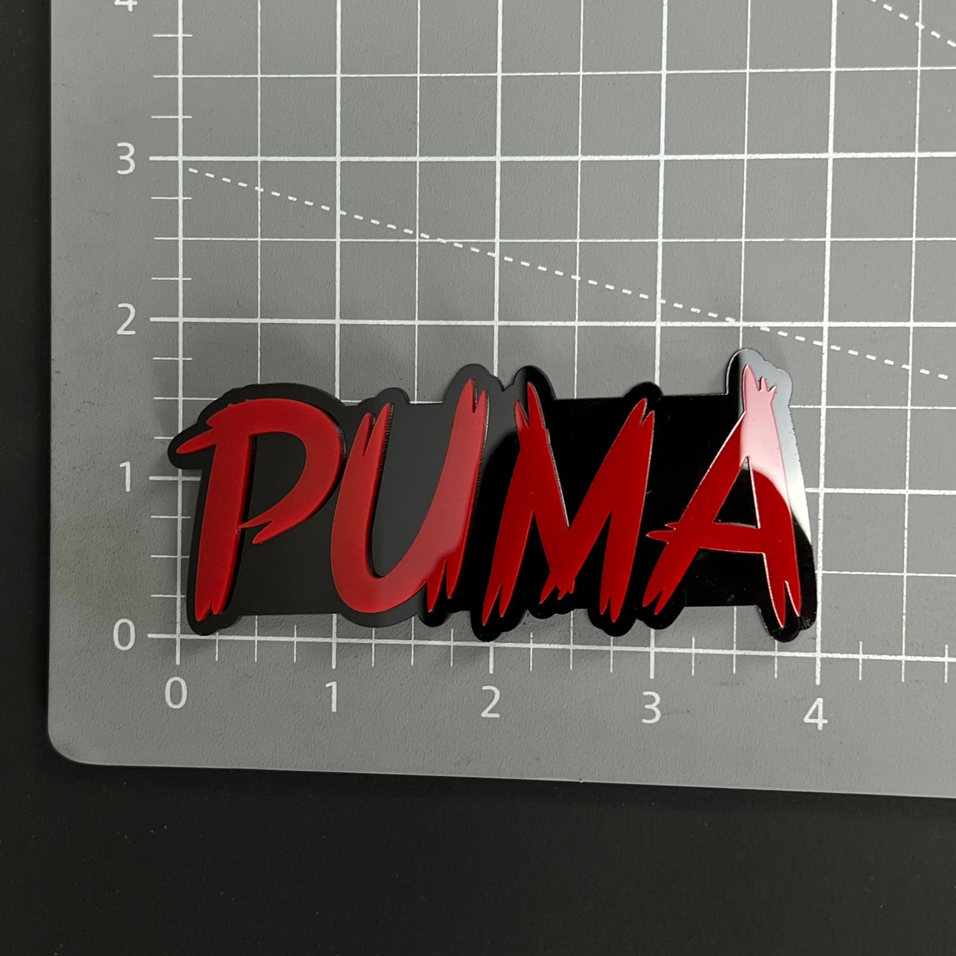 1PC PUMA 3D Acrylic Badge - Car Truck Emblem Fender Tailgate Trunk Sticker