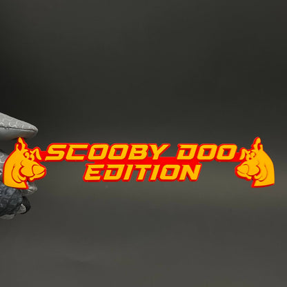 1PC SCOOBY DOO EDITION 3D Acrylic Badge - Car Truck Emblem Fender Sticker