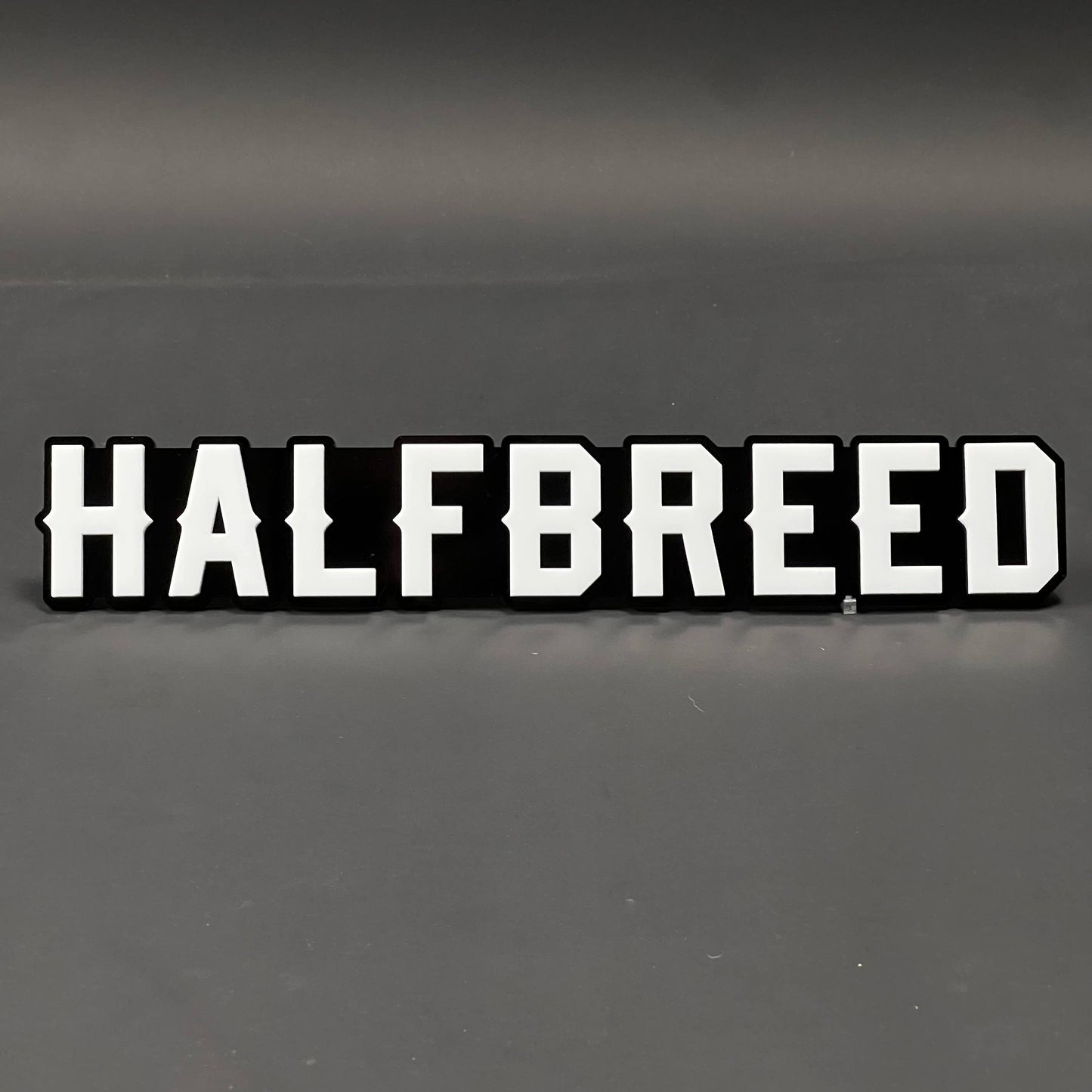 1PC HALFBREED 3D Acrylic Badge - Car Truck Emblem Fender Tailgate Trunk Sticker