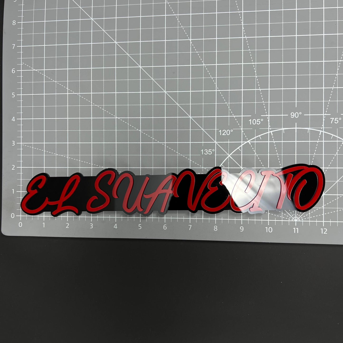 1PC EL SUAVECITO 3D Acrylic Badge - Car Truck Emblem Fender Sticker