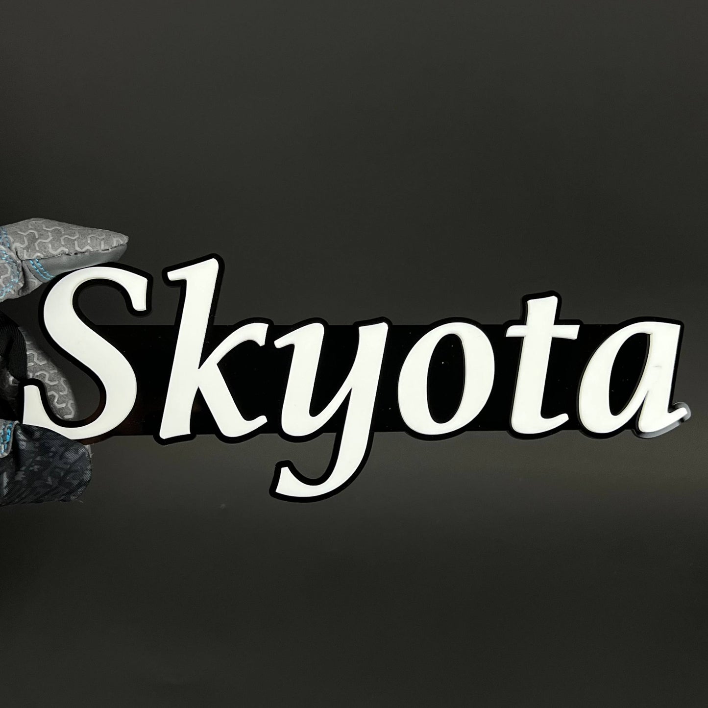 1PC Skyota 3D Acrylic Badge - Car Truck Emblem Fender Tailgate Trunk Sticker