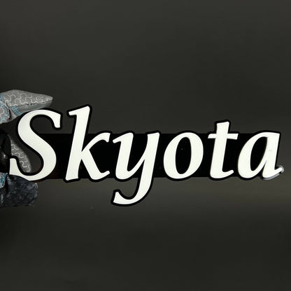 1PC Skyota 3D Acrylic Badge - Car Truck Emblem Fender Tailgate Trunk Sticker