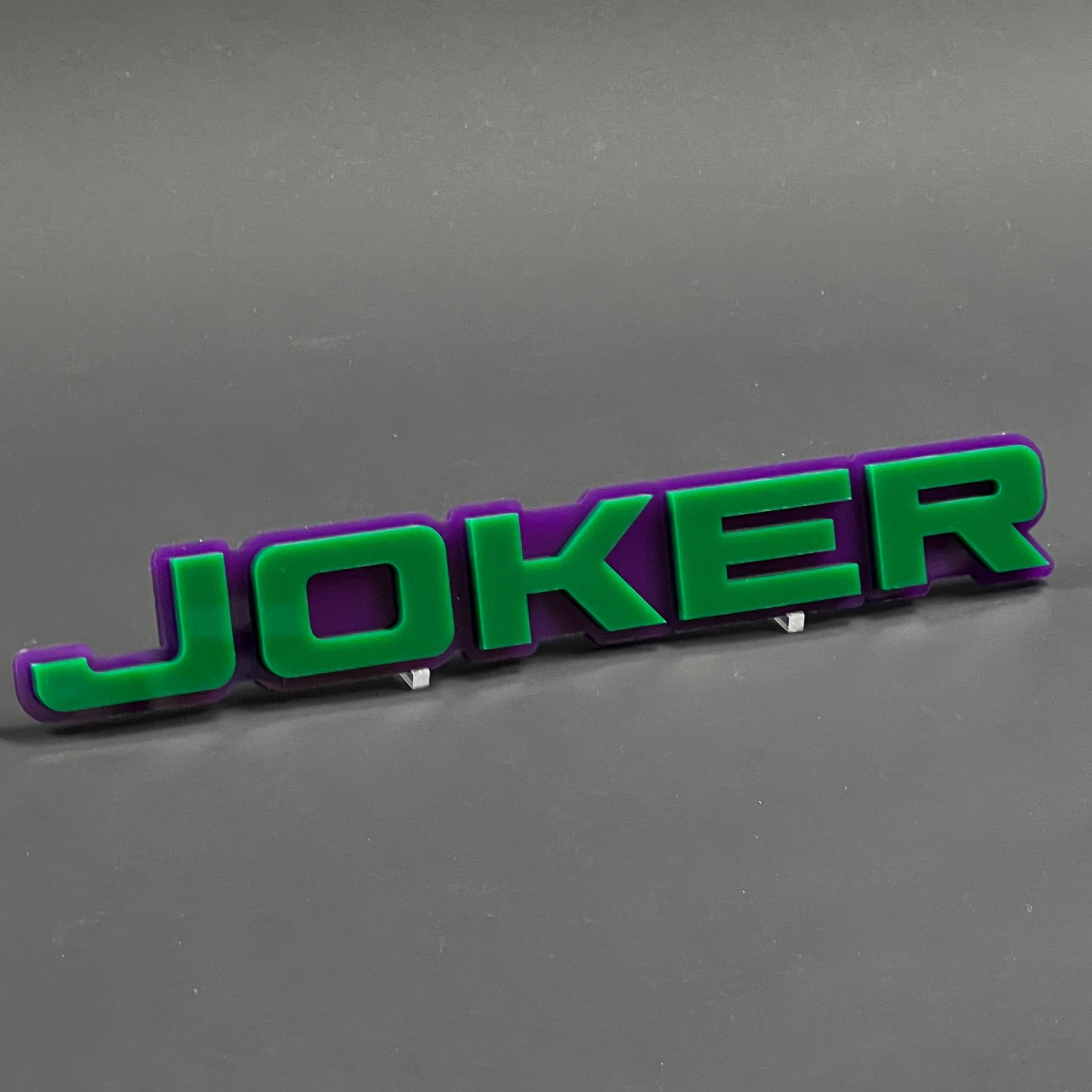 Joker 3D Acrylic Badge - Car Truck Emblem Fender Tailgate Trunk Sticker