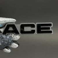1PC ACE 3D Acrylic Badge - Car Truck Emblem Fender Tailgate Trunk Sticker