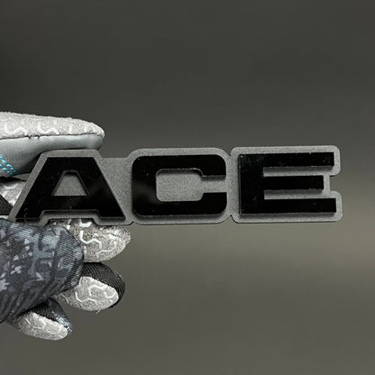 1PC ACE 3D Acrylic Badge - Car Truck Emblem Fender Tailgate Trunk Sticker