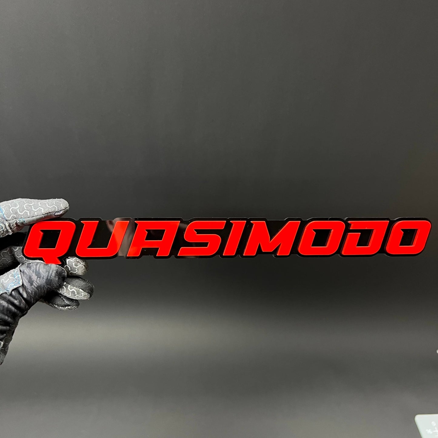 1PC QUASIMODO 3D Acrylic Badge - Car Truck Emblem Fender Tailgate Trunk Sticker