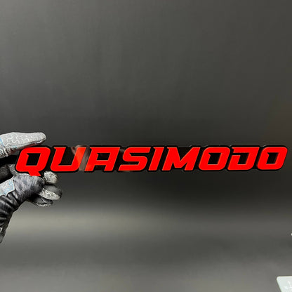 1PC QUASIMODO 3D Acrylic Badge - Car Truck Emblem Fender Tailgate Trunk Sticker