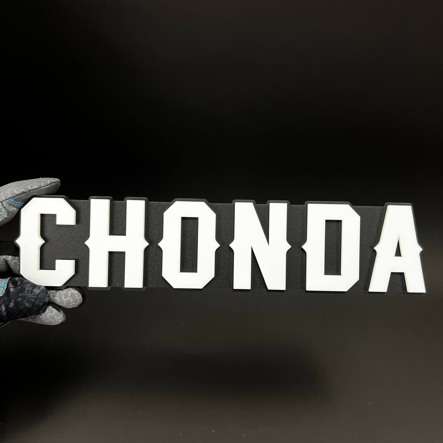 1PC CHONDA 3D Acrylic Badge - Car Truck Emblem Fender Tailgate Trunk Sticker