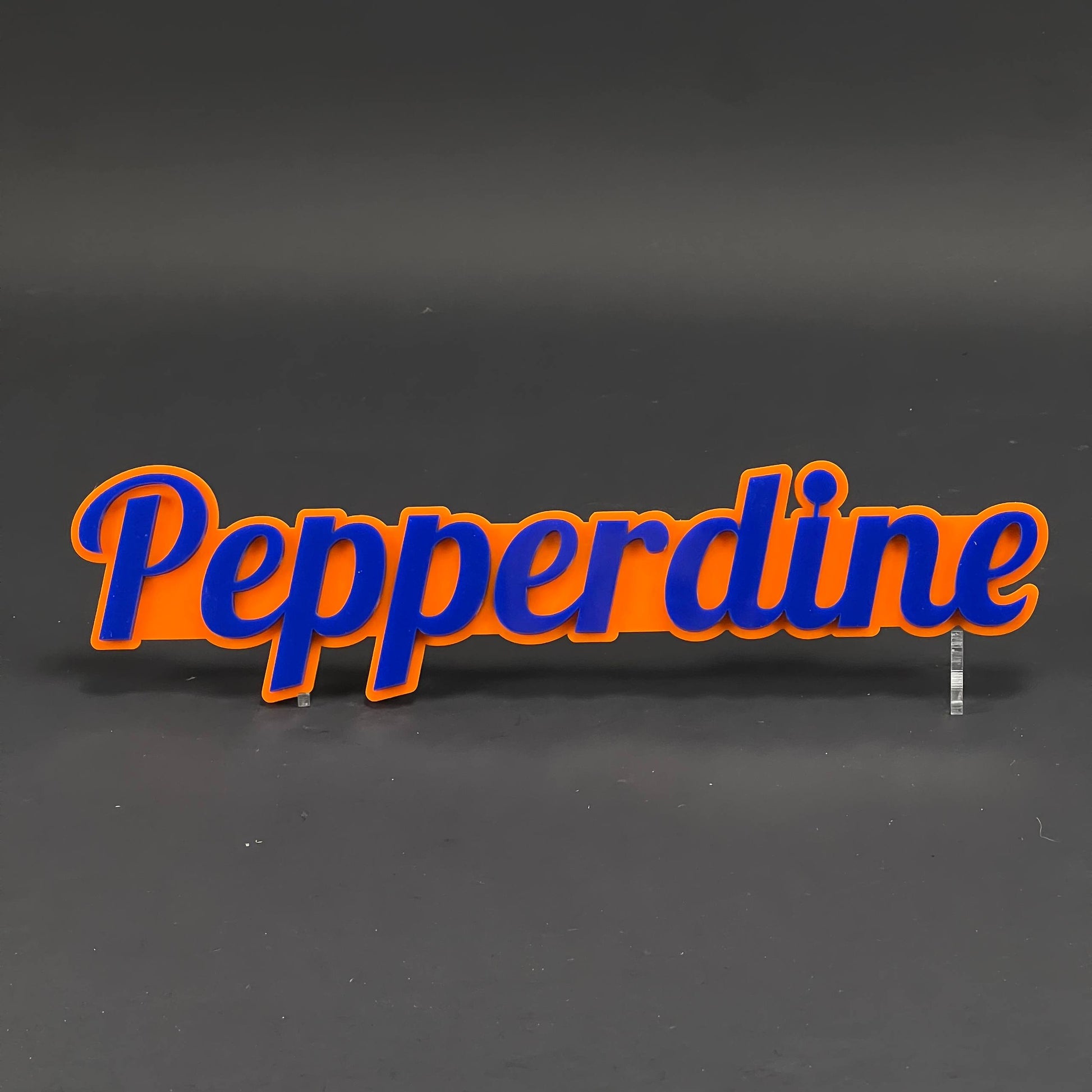 1PC Pepperdine 3D Acrylic Badge - Car Truck Emblem Fender Tailgate Trunk Sticker