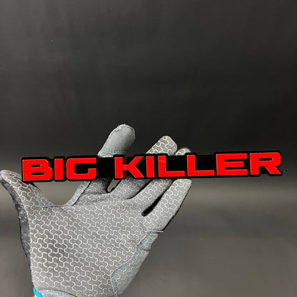 1PC BIG KILLER 3D Acrylic Badge - Car Truck Emblem Fender Tailgate Trunk Sticker