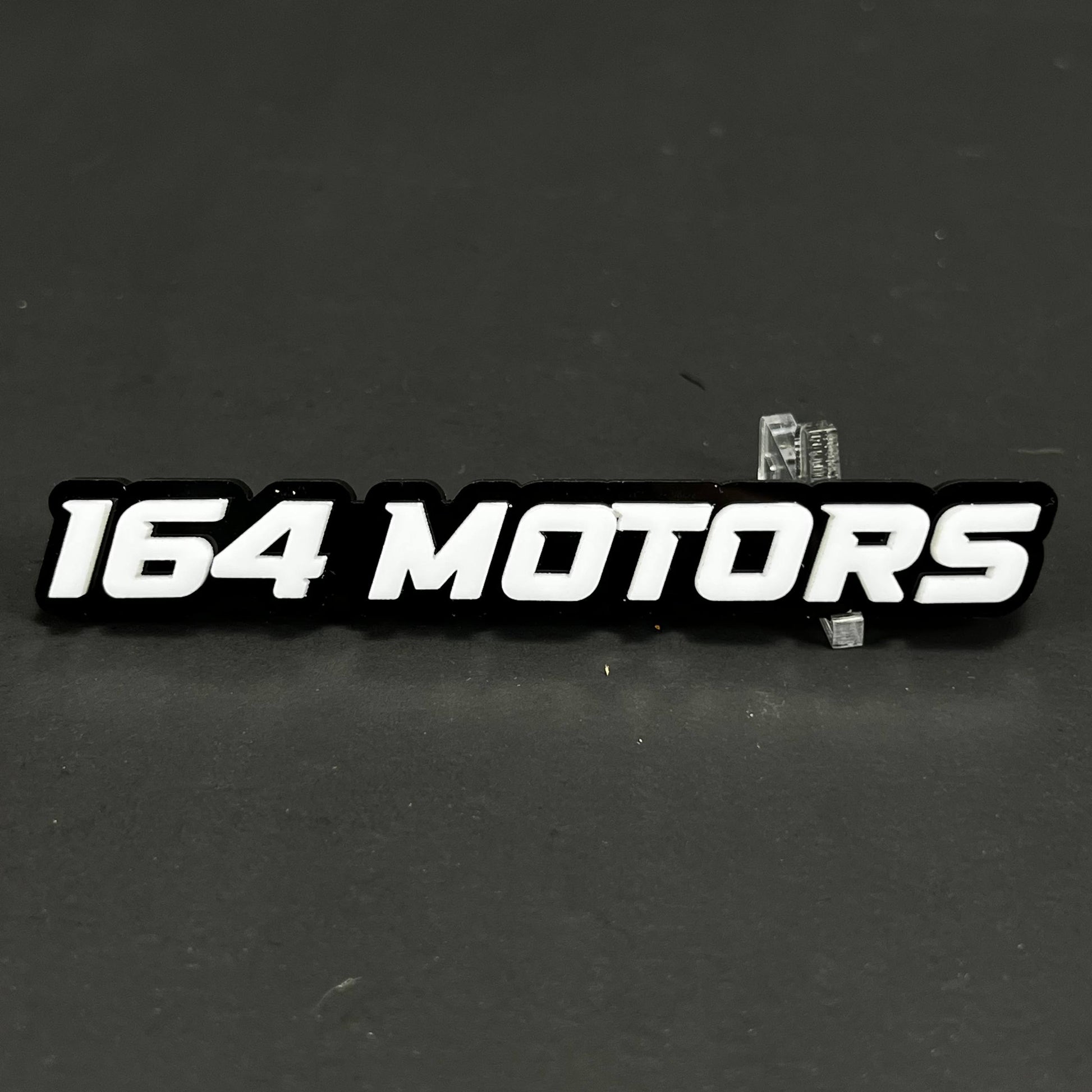 1PC 164 MOTORS 3D Acrylic Badge - Car Truck Emblem Fender Tailgate Trunk Sticker