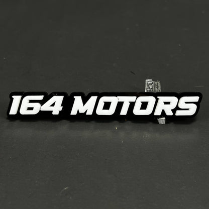 1PC 164 MOTORS 3D Acrylic Badge - Car Truck Emblem Fender Tailgate Trunk Sticker