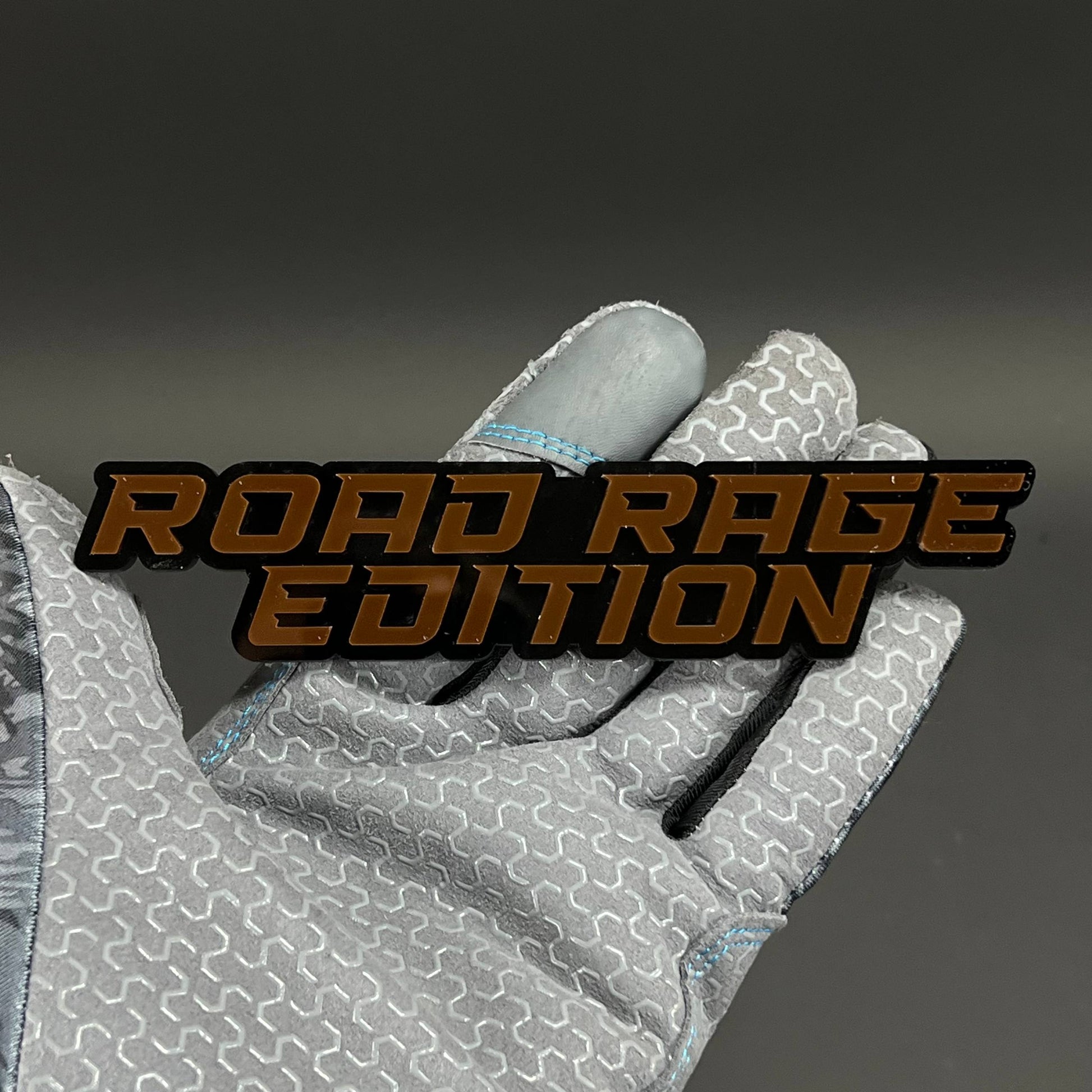 1PC ROAD RAGE EDITION 3D Acrylic Badge - Car Truck Emblem Fender Sticker