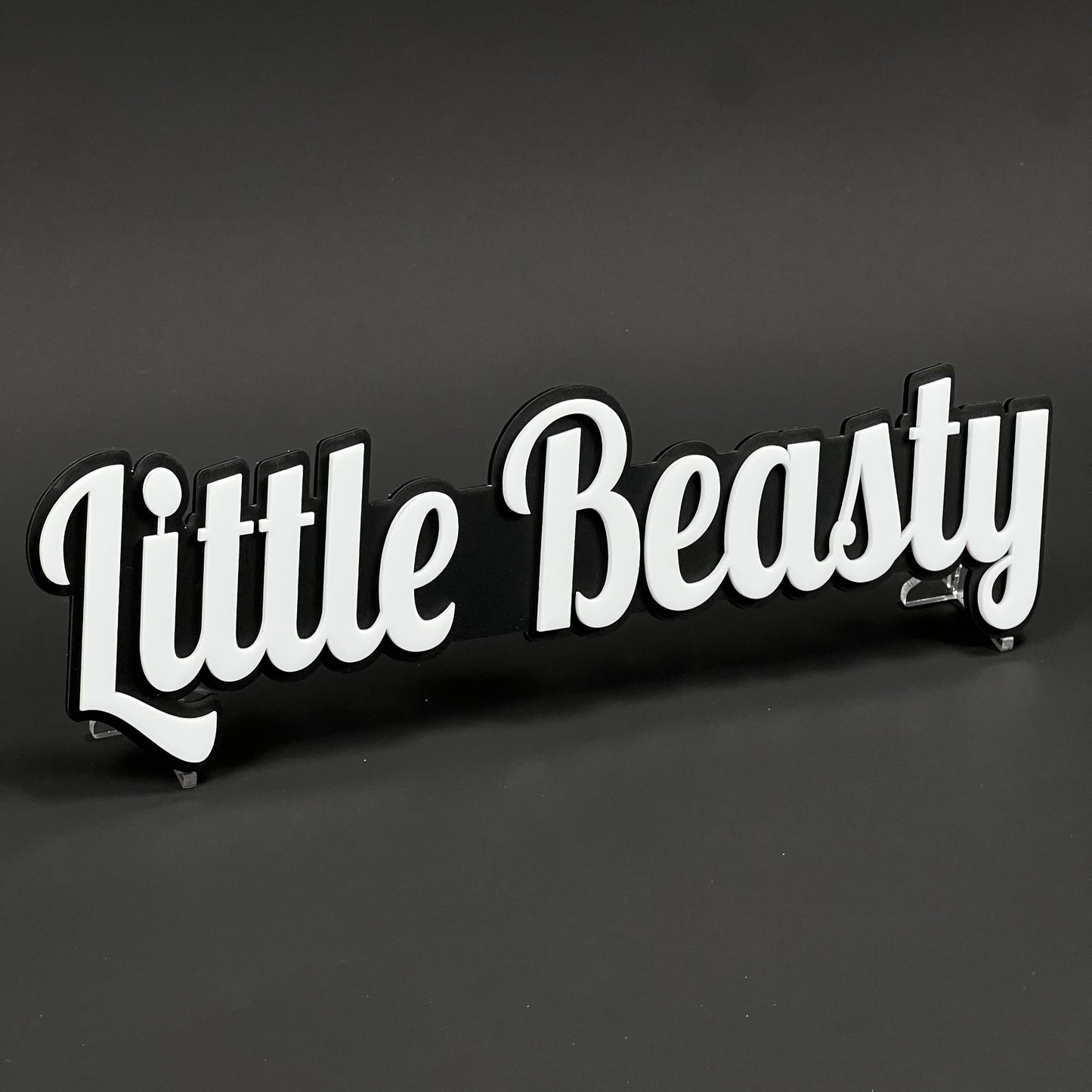 Little Beasty 3D Acrylic Badge - Car Truck Emblem Fender Tailgate Trunk Sticker