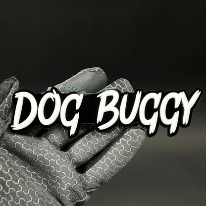 1PC DOG BUGGY 3D Acrylic Badge - Car Truck Emblem Fender Tailgate Trunk Sticker