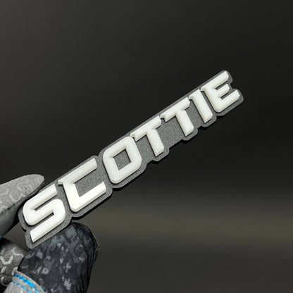 1PC SCOTTIE 3D Acrylic Badge - Car Truck Emblem Fender Tailgate Trunk Sticker