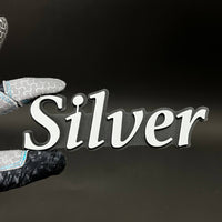 1PC Silver 3D Acrylic Badge - Car Truck Emblem Fender Tailgate Trunk Sticker
